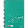 CAHIER SPIRALE A4 5X5 160P 60G EXCELLENCE   COUV CARTON PEFC ECOLABEL FAB France