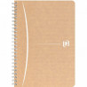 CAHIER SPIRALE A5 100P 5X5  90G OXFORD TOUAREG PEFC 100%RECYCLE FAB France