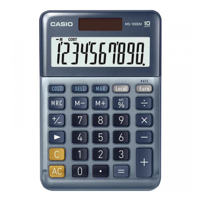 CALCULATRICE DE BUREAU CASIO MS-100EM