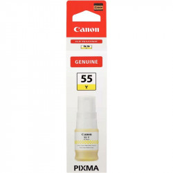 CANON GI-55Y FLACON D'ENCRE JAUNE AUTHENTIQUE (GI-55Y)