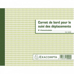 CARNET BORD SUIVI DEPLACEMENTS 5090E