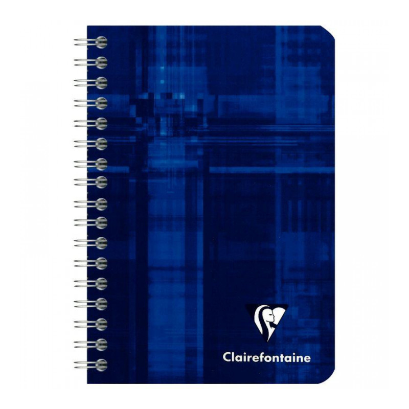 CARNET SPIRALE 9,5x14 180P 5x5 90G CLAIREFONTAINE PEFC FAB France