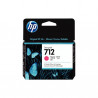 CARTOUCHE ENCRE 712 HP 3ED68A MAGENTA 29ML  MQ