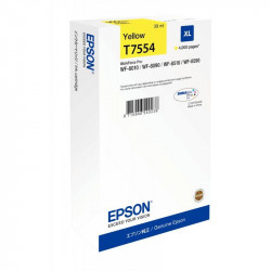 CARTOUCHE JET D''ENCRE À LA MARQUE EPSON T755440 JAUNE HAUTE CAPACITÉ