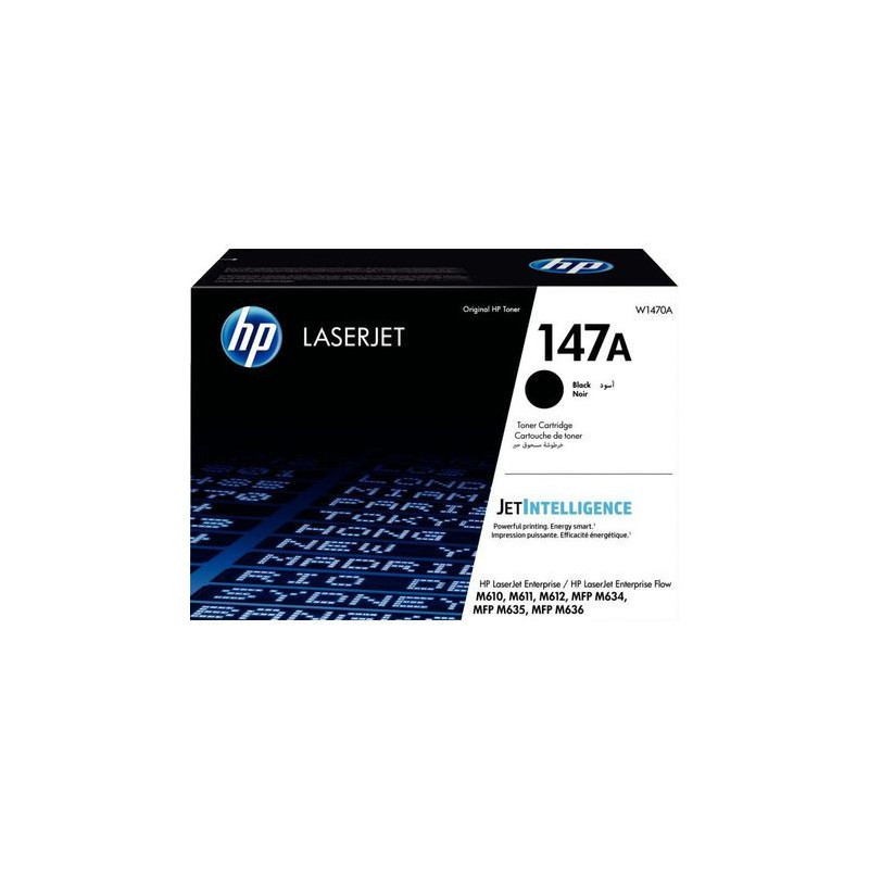 CARTOUCHE LASER DE LA MARQUE HP W1470A NOIR