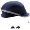 CASQUETTE ANTI HEURTS VISIÈRE COURTE BLEU