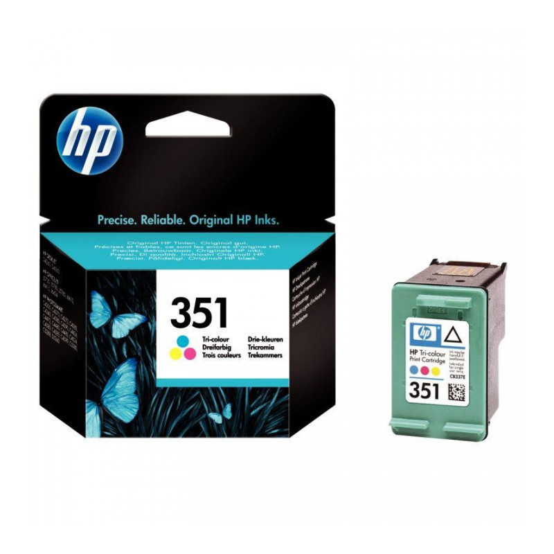 CB337EE  351 NOIR  HP 3,5ML/70PAGES  CART.J.ENC.