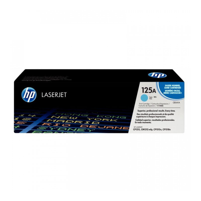 CB541A 125A CYAN TONER HP 1400PAGES