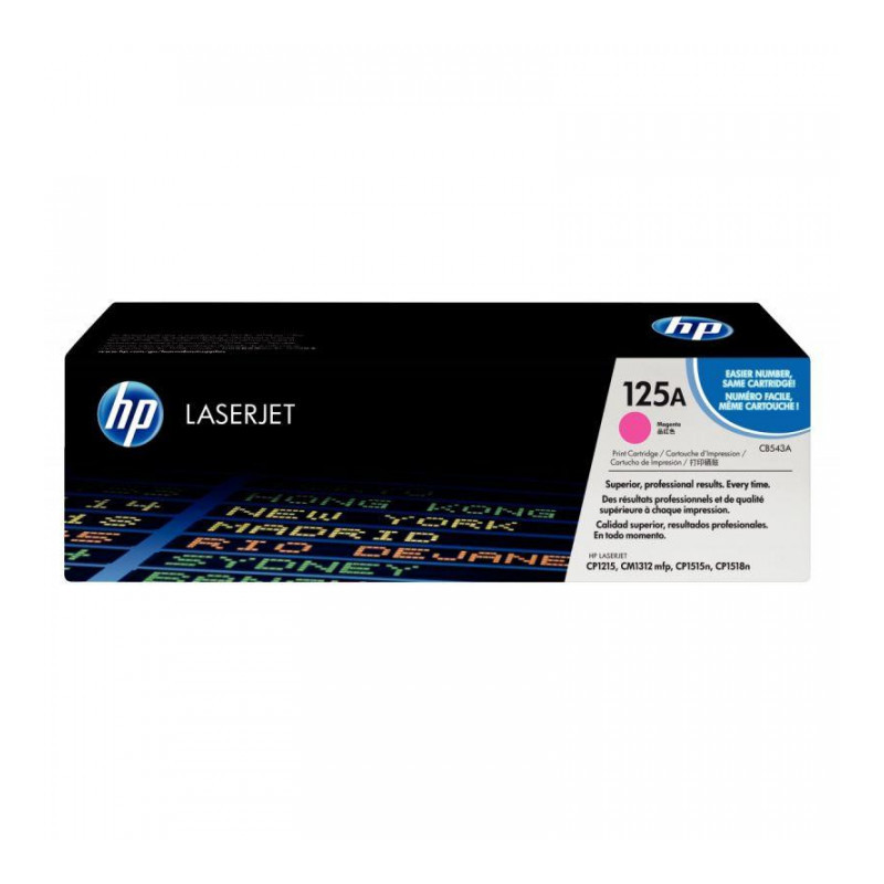 CB543A 125A MAGENTA  TONER HP 1400PAGES