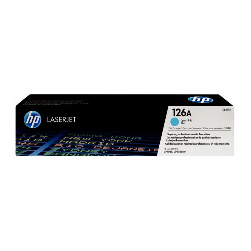 CE311A-126A TONER BLEU CLJ CP1025CLJ Pro 100 color MFP M175 CE311A-126A   1000P