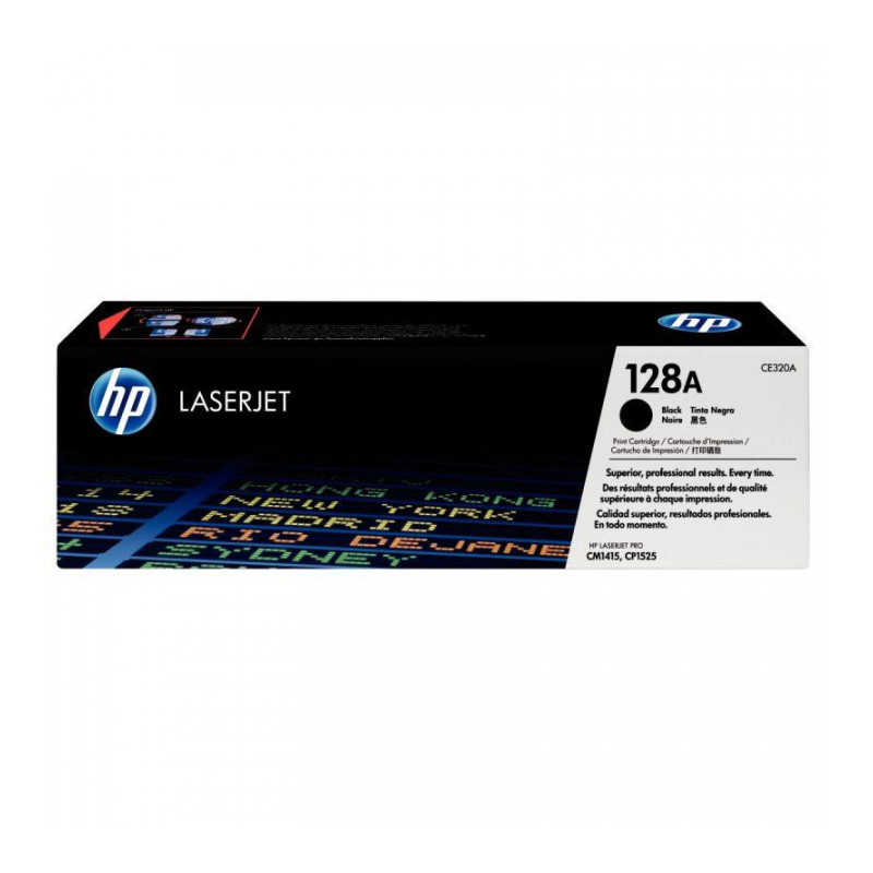 CE320A-128A HP CE320A TONER NOIR LASER JET CP1525 Pro CM1415 1525 CE320A-128A  2