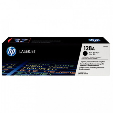 CE320A-128A HP CE320A TONER NOIR LASER JET CP1525 Pro CM1415 1525 CE320A-128A  2