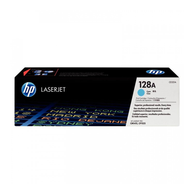 CE321A-128A HP CE321A TONER CYAN LASER JET CP1525 Pro CM1415 1525  CE321A-128A