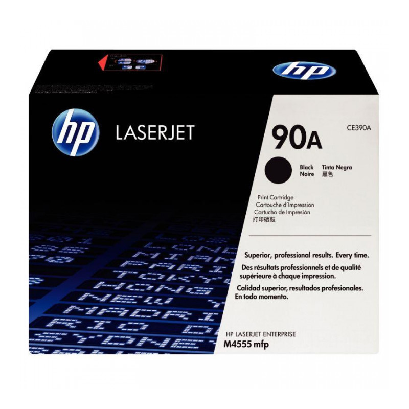 CE390A TONER HP 390A NOIR HP M4555MFP600601602603  10000 PAGES HP