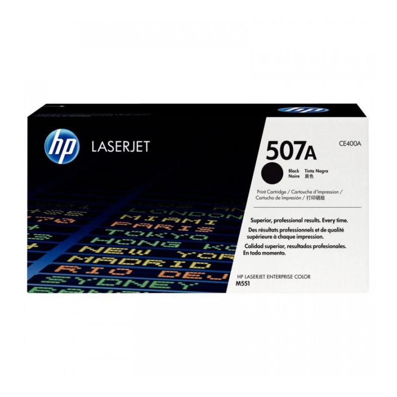 CE400A TONER HP CE400A 507A NOIR POUR M551N 5500 PAGES HP