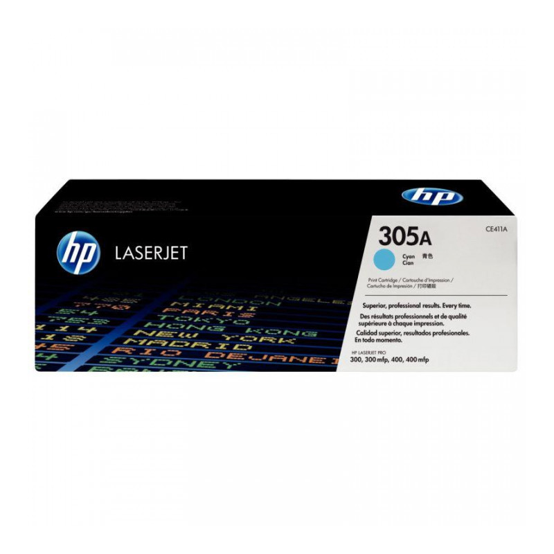 CE411A-305A TONER HP CYAN CE411A-305A  2600P HP