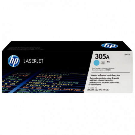 CE411A-305A TONER HP CYAN CE411A-305A  2600P HP