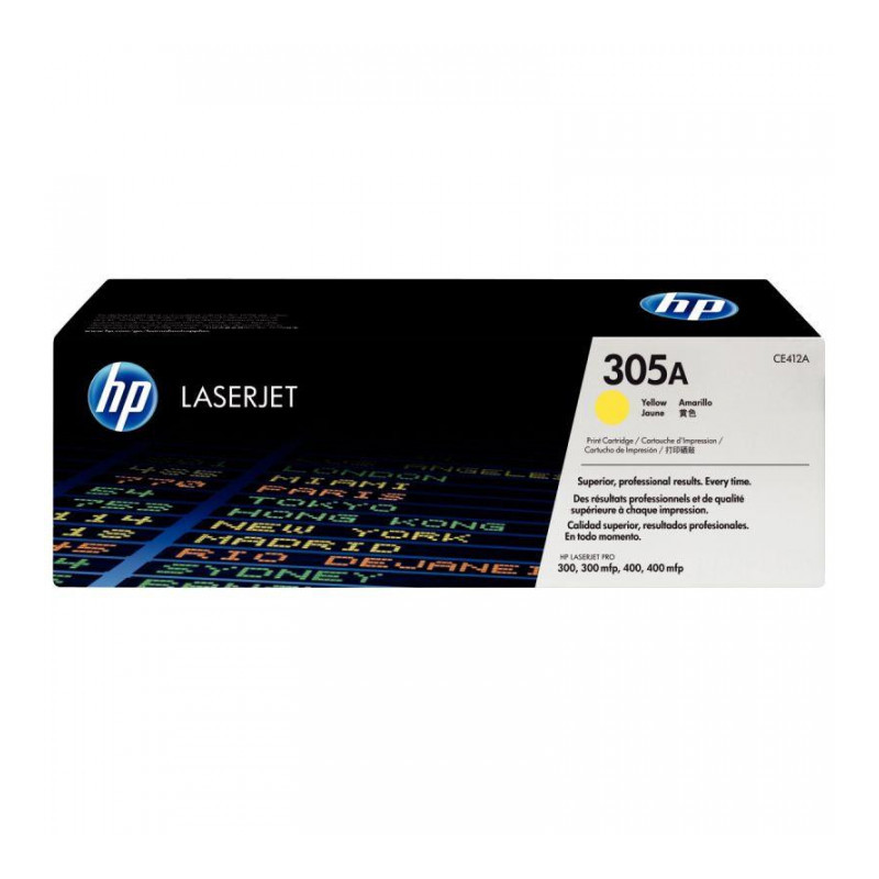 CE412A-305A TONER HP JAUNE CE412A-305A  2600P HP