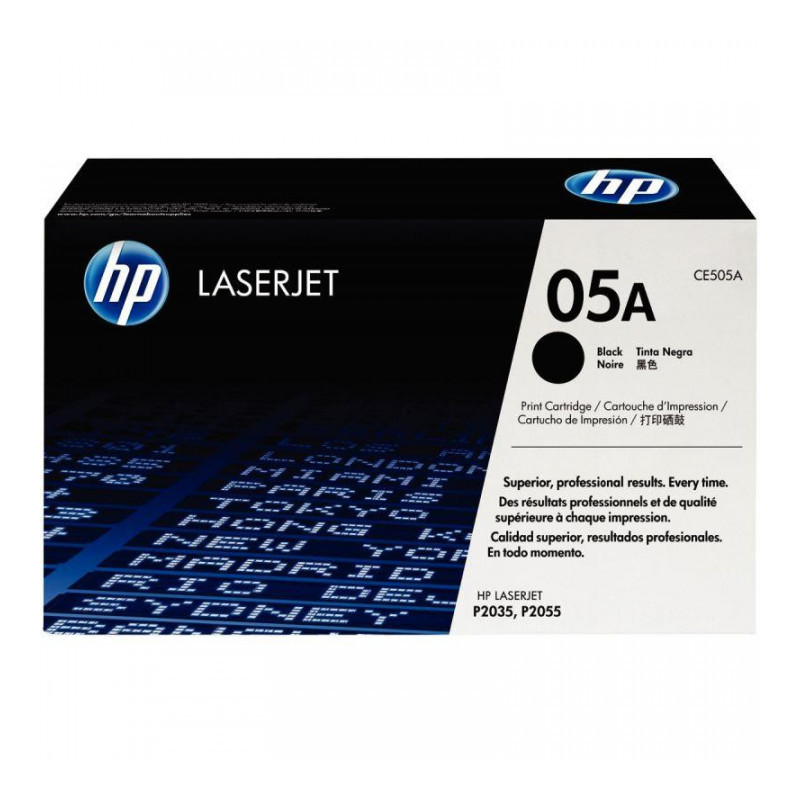 CE505A 05A NOIR TONER HP 2300PAGES