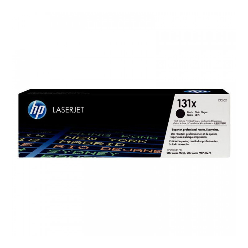 CF210X TONER LASER HP CF210X 131X HTE CAPACITÉ 2400p. NOIR