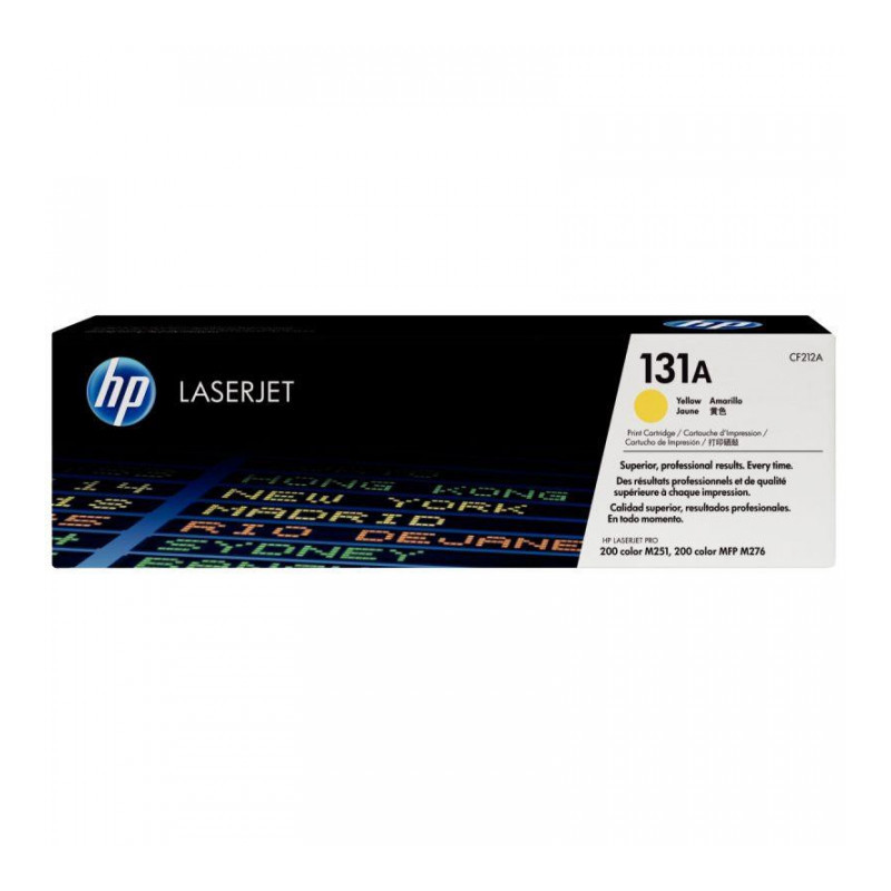 CF212A TONER LASER HP CF212A 131A 1800p. JAUNE