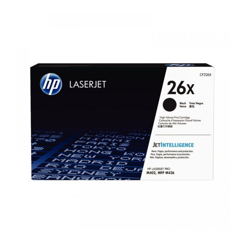 CF226X 26X NOIR TONER HP 9000PAGES