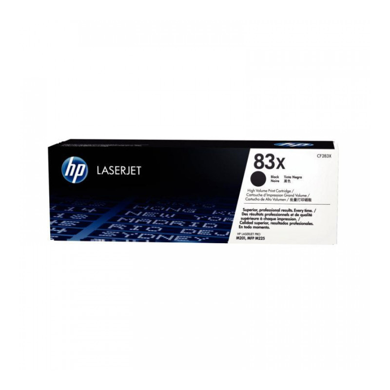 CF283X /TONER HP 83X   NOIR AUTHENTIQUE GRANDE CAPACITÉ   CF283X