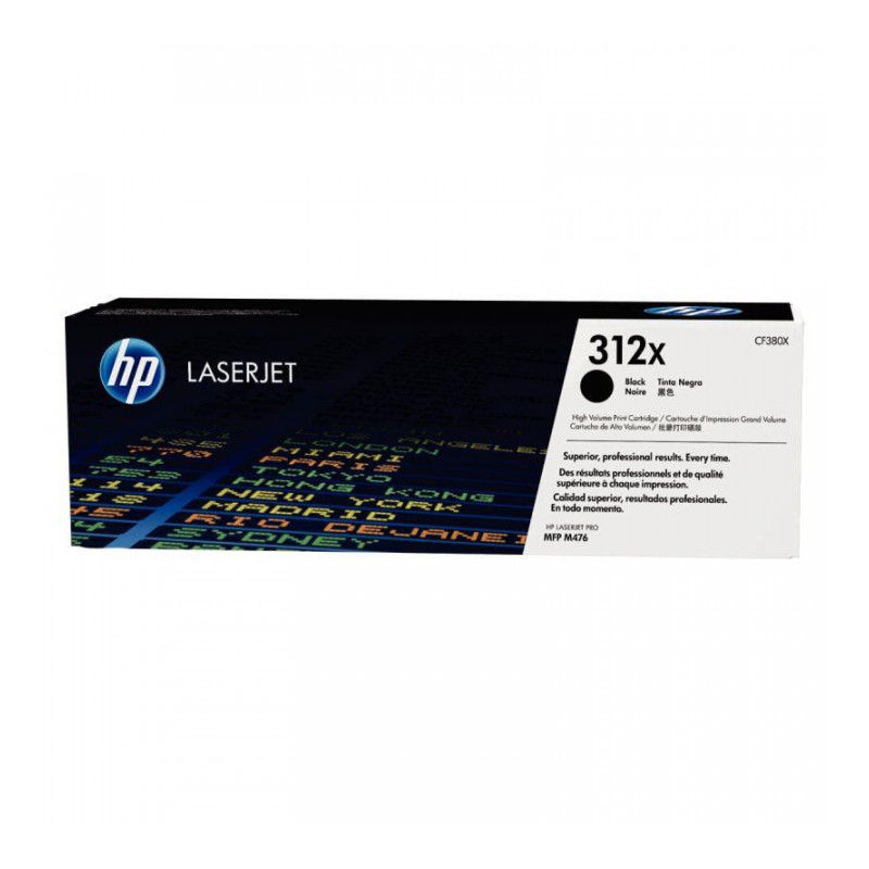 CF380X TONER NOIR HP CF380X 312X 4400 PAGES HP