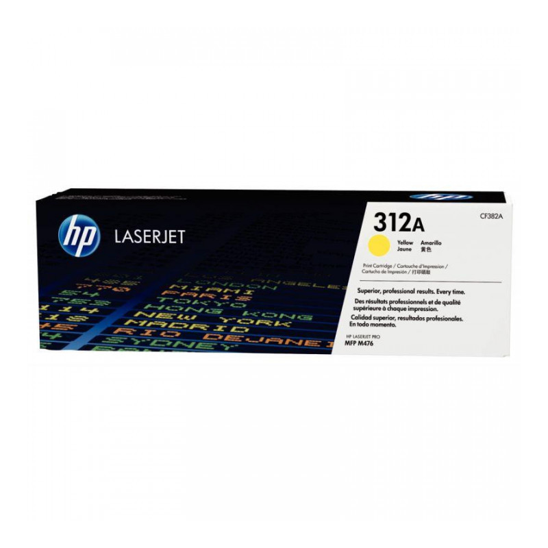 CF382A TONER JAUNE HP CF383A 312A 2700 PAGES HP