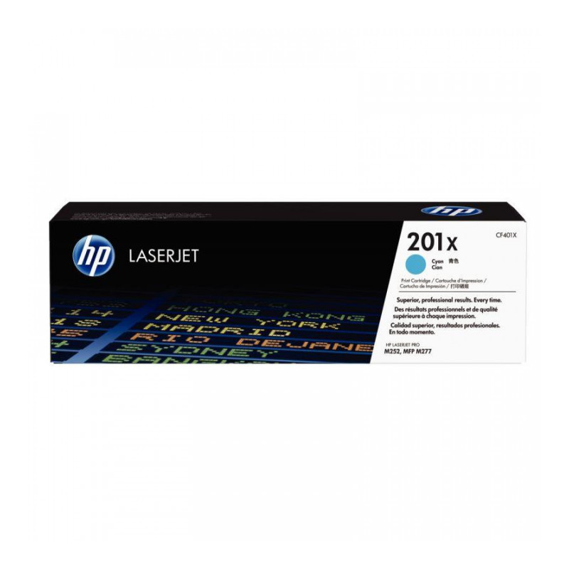 CF401X 201X  CYAN TONER HC HP 2300PAGES