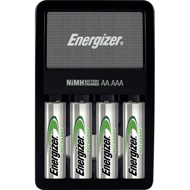 CHARGEUR MAXI ENERGIZER + 4 AA 2000 MAH