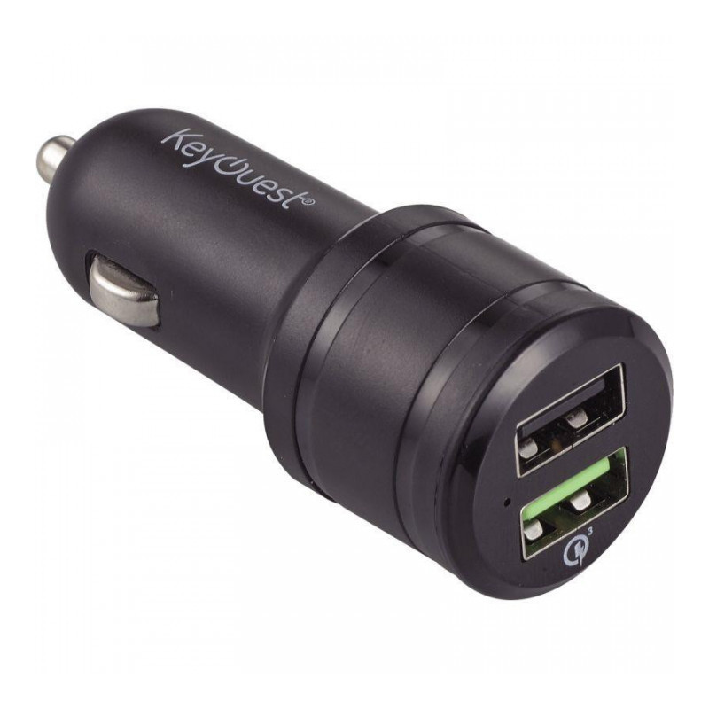 CHARGEUR VOITURE ULTRA RAPIDE QUALCOMM 3.0 1 PORT USB 3A