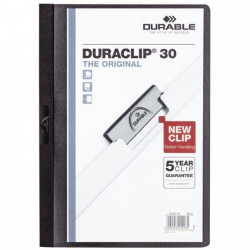 CHEM DURACLIP A4 DOS3 NOIR CL