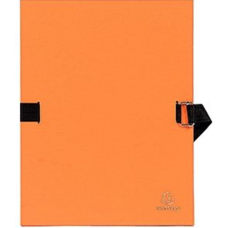 CHEMISE À DOS EXTENSIBLE AVEC SANGLE M FIRST FORMAT 24X32 QUALITÉ TOILÉE ORANGE