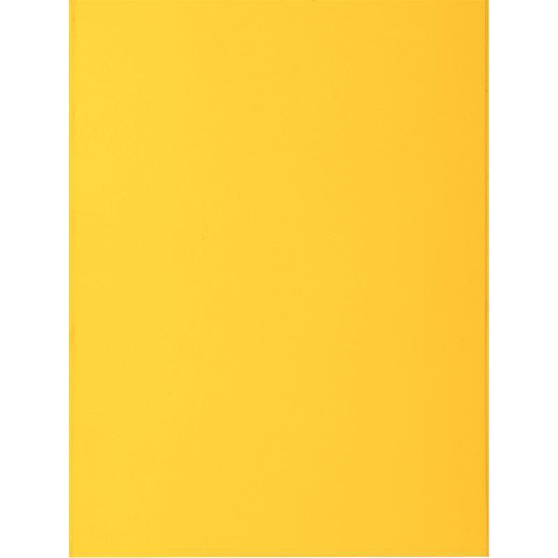 CHEMISES JAUNE CITRON PQT 50 2 RABATS 210G ROCK'S 220 FORMAT 24X32 CM