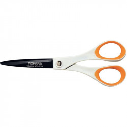 CISEAUX FISKARS TITANIUM AMBIDEXTRES 18CM