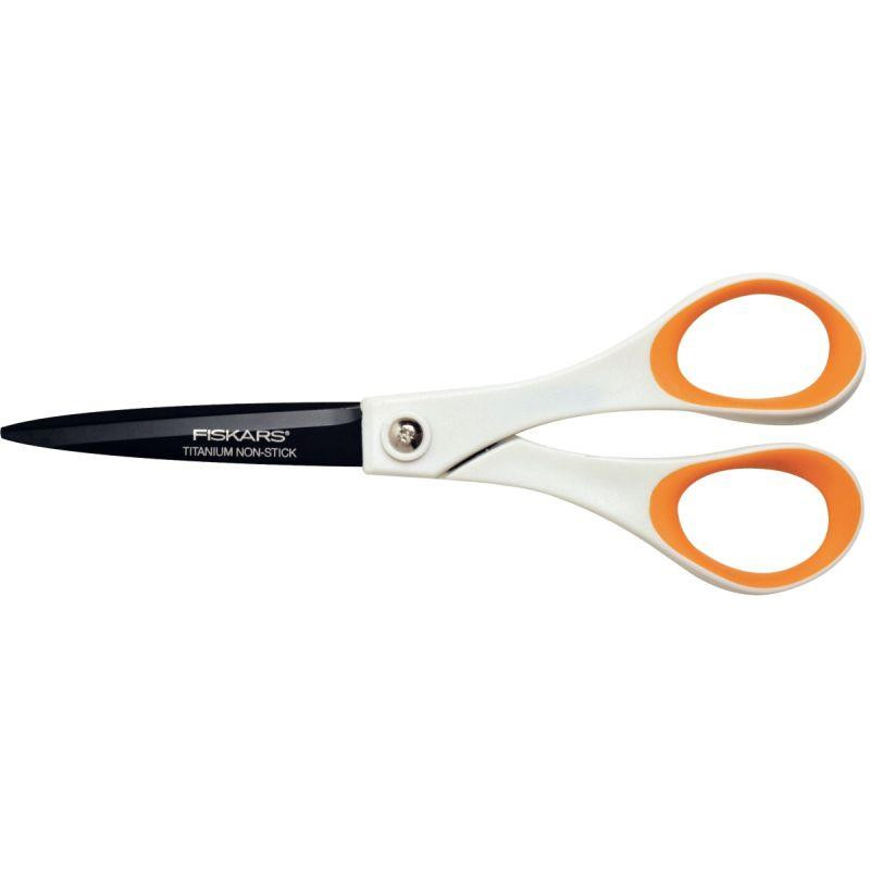 CISEAUX FISKARS TITANIUM AMBIDEXTRES 18CM