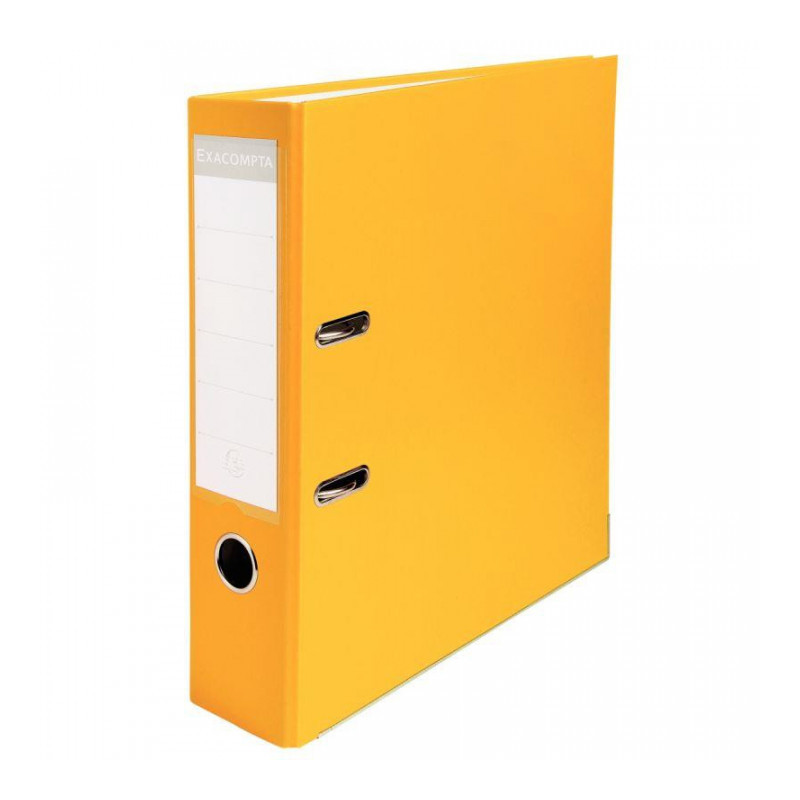 CLASSEUR A LEVIER DS 75 *JAUNE* PVC