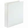 CLASSEUR PERSONNALISABLE A4+ 4 ANNEAUX DIAM 40 MM DOS 6.4CM BLANC