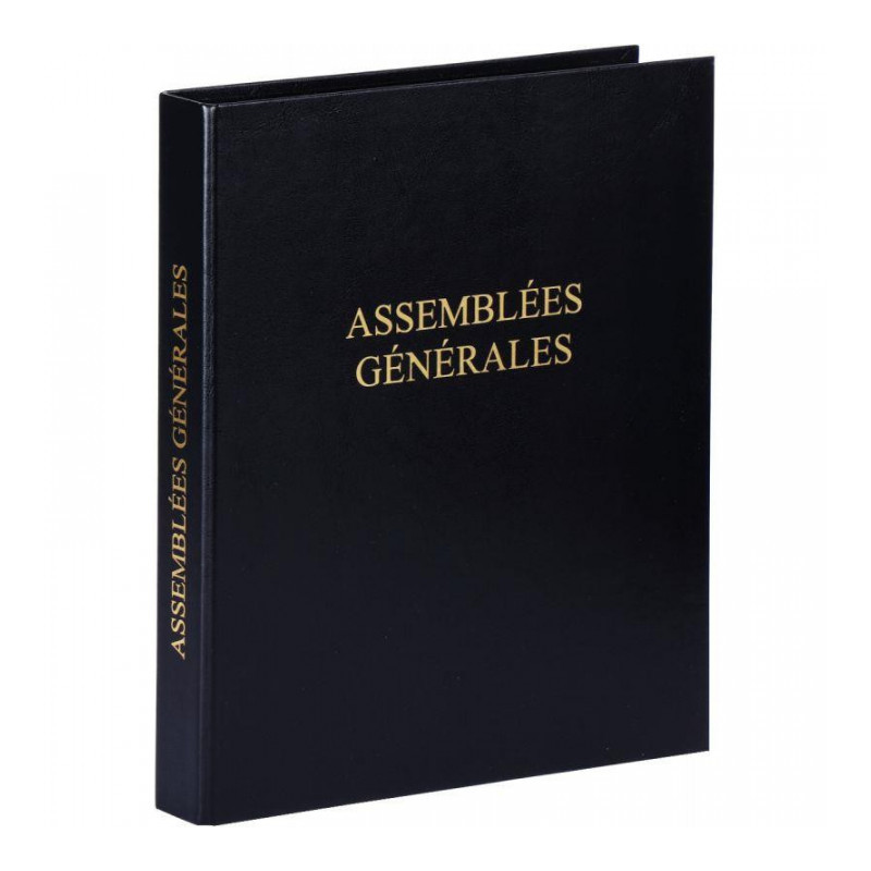 CLASSEUR REGISTRE ASSEMBLÉES GÉNÉRALES