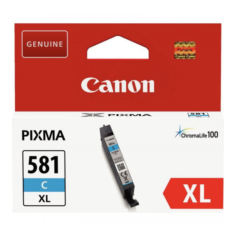 CLI581XLC CYAN HC CANON 8,3ML CART.J.ENC