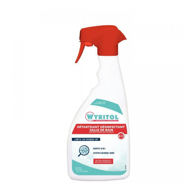 DÉTARTRANT DÉSINFECTANT SALLE DE BAIN SPRAY 750ML