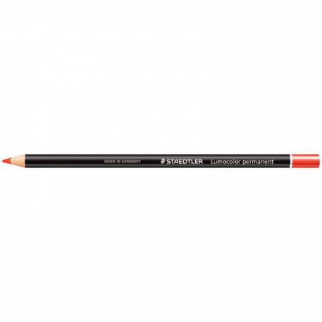 DOUZAINE LUMOCOLOR ROUGE  PERMANENT GLASSOCHROM   STAEDTLER 108 20-2