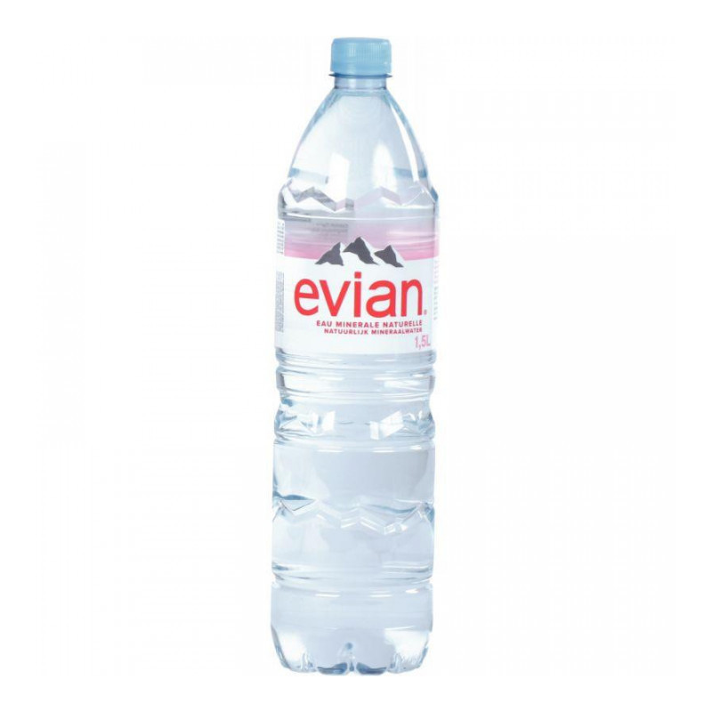 EAU PLATE EVIAN *1,5L PACK DE 12* 8000582