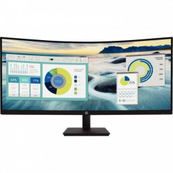 ECRAN HP 34" INCURVÉ P34HC G4 FILTRE ANTI LUMIÈRE BLEUE ET ANTI REFLETS USB-c / HDMI / DP / VGA