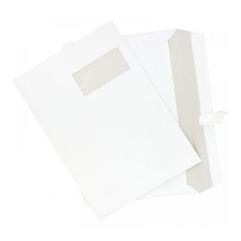 ENVELOPPE 229X324 90G *BTE250** BLANCHES C4 * 75690*F.50X105 BP FAB FRANCE