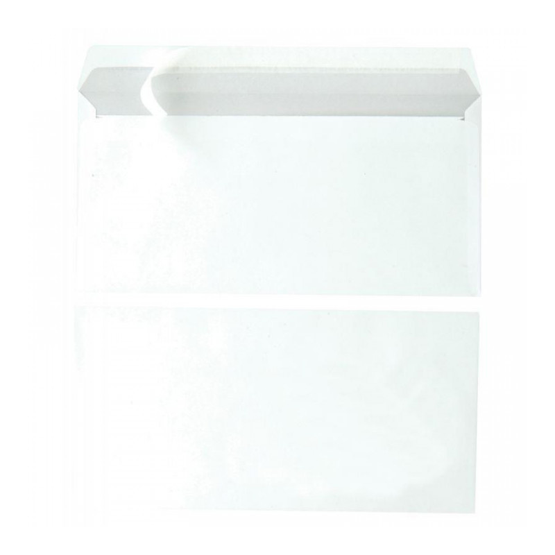 ENVELOPPE BLANCHE  110X220 DL 80G   **BTE500* BP FAB FRANCE