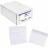 ENVELOPPE BLANCHE C6 114X162 80G/M² BTE500 BANDE DE PROTECTION