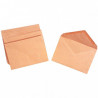 ENVELOPPES **BTE500*ADMINISTRATIVES C6 BULLE PATE GOMMÉE 114x162 GPV