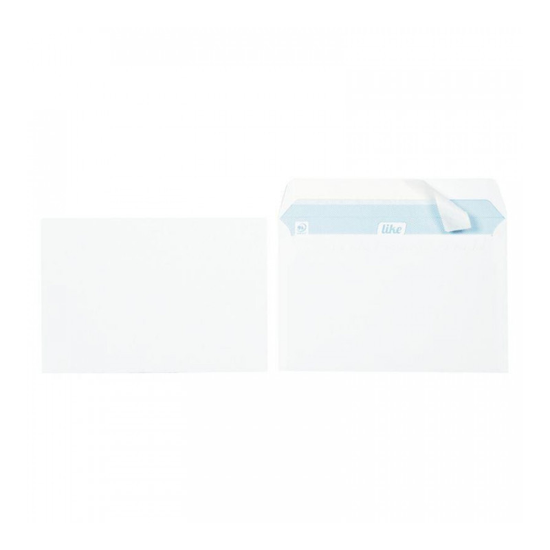 ENVELOPPES **BTE500** BLANCHES C5 162X229 80G/M² BP NF PEFC FEB.FRANCECE